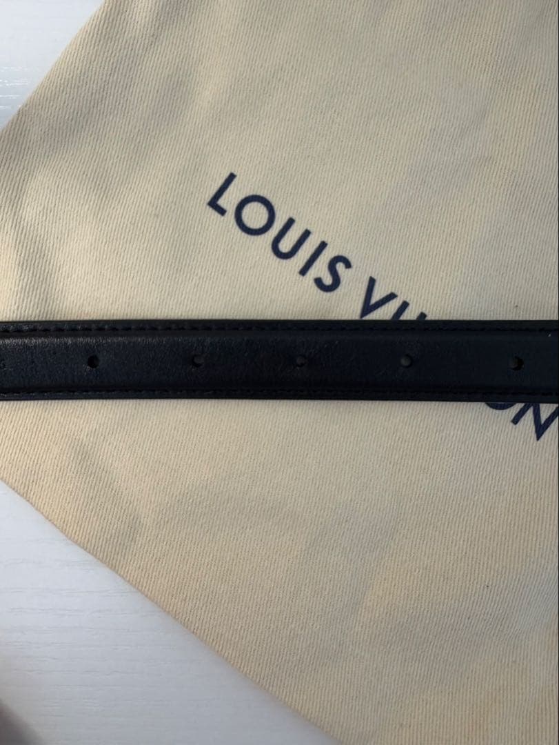 ルイヴィトン ベルト・プリティーLV 20MM リバーシブル