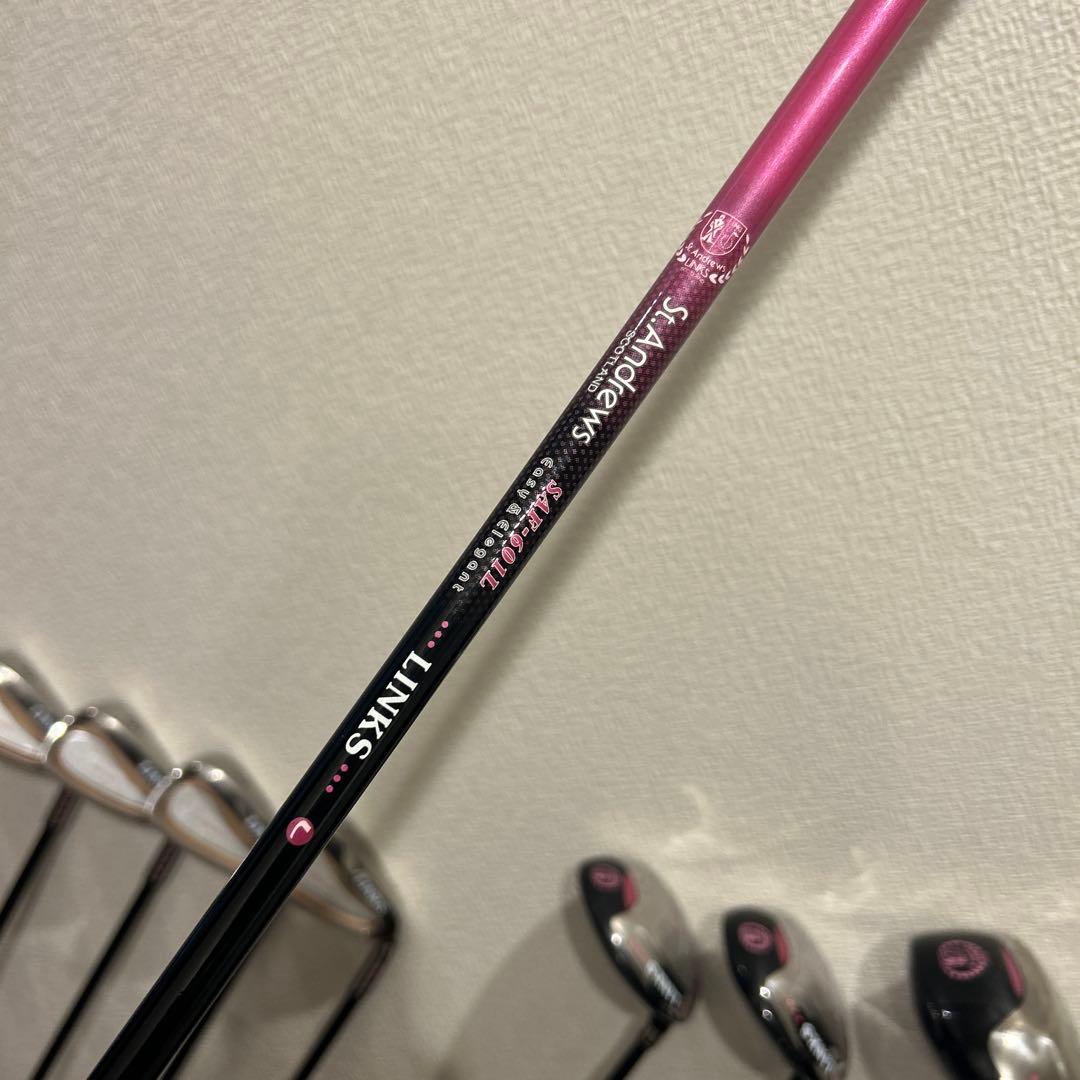 レディース ゴルフクラブセット LINKS SAF-601L 10本 初心者