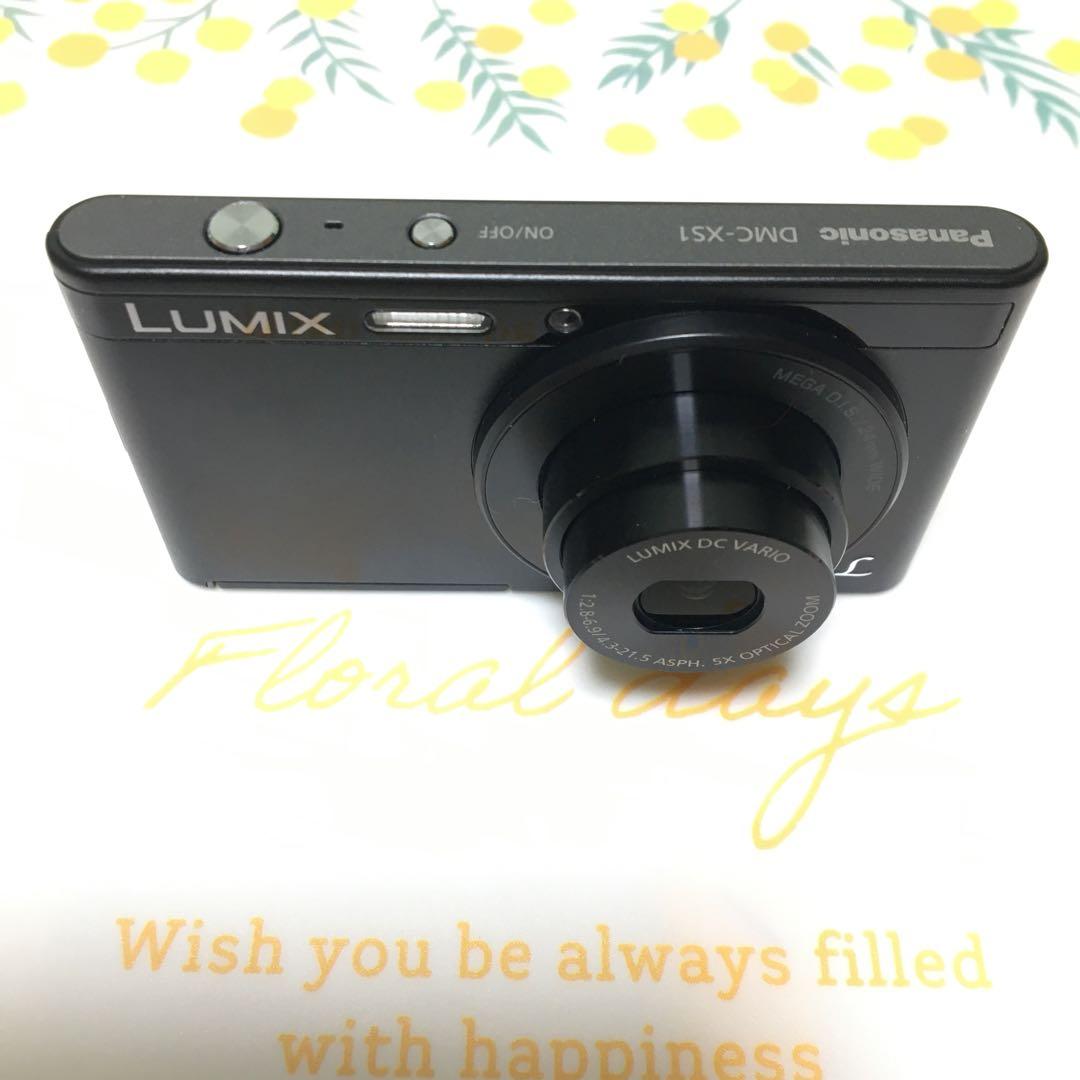 Panasonic LUMIX DMC-XS1／コンパクトデジカメ ブラック