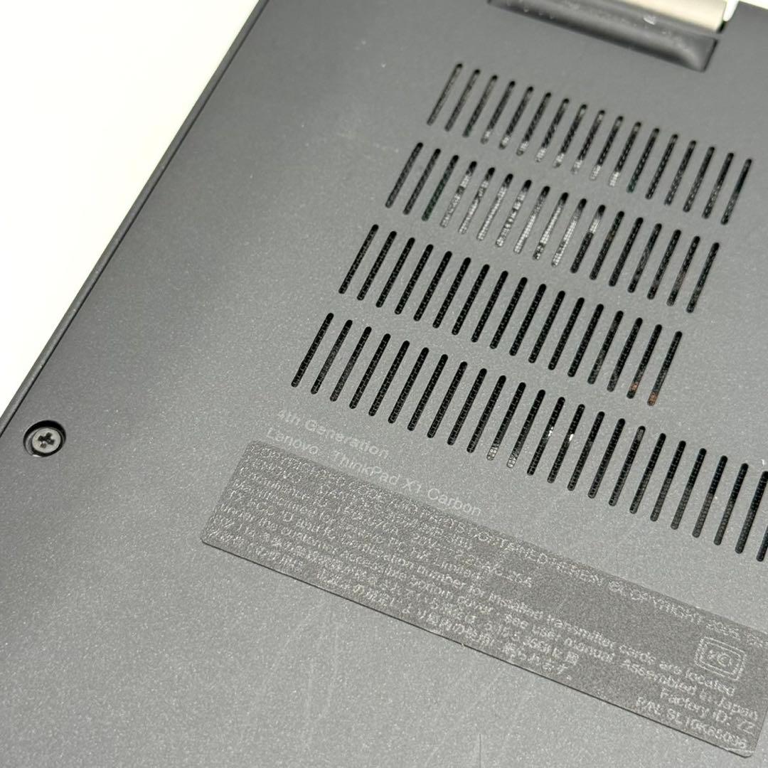ノートパソコン ThinkPad CORE i7 メモリ16GB ストレージ無し