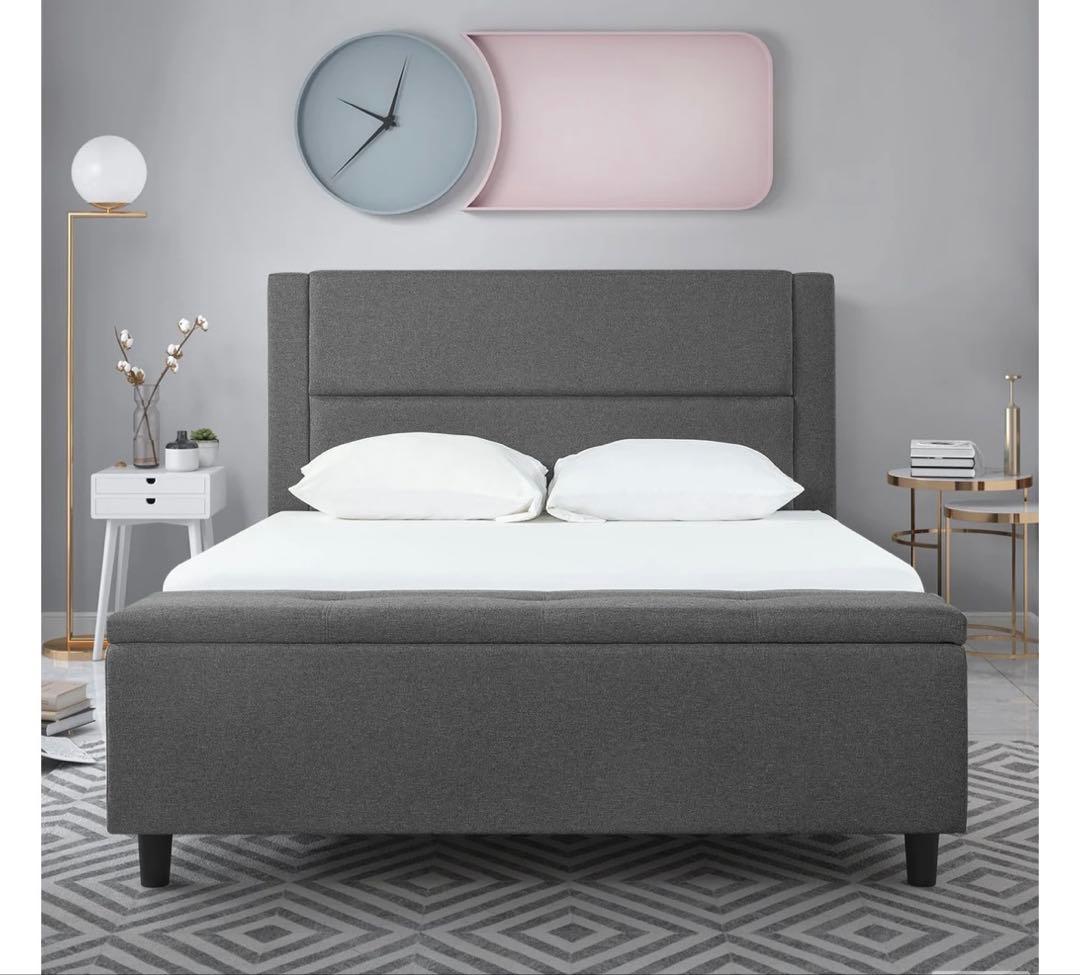 美品 Zinus ベッドフレーム シングル