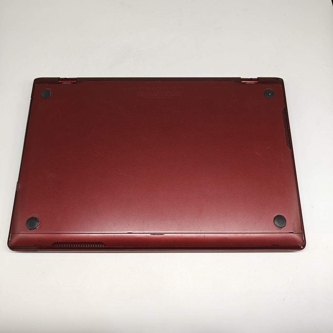 【富士通】AH77 高性能i7 SSD512GB 16GB レッド ノートPC