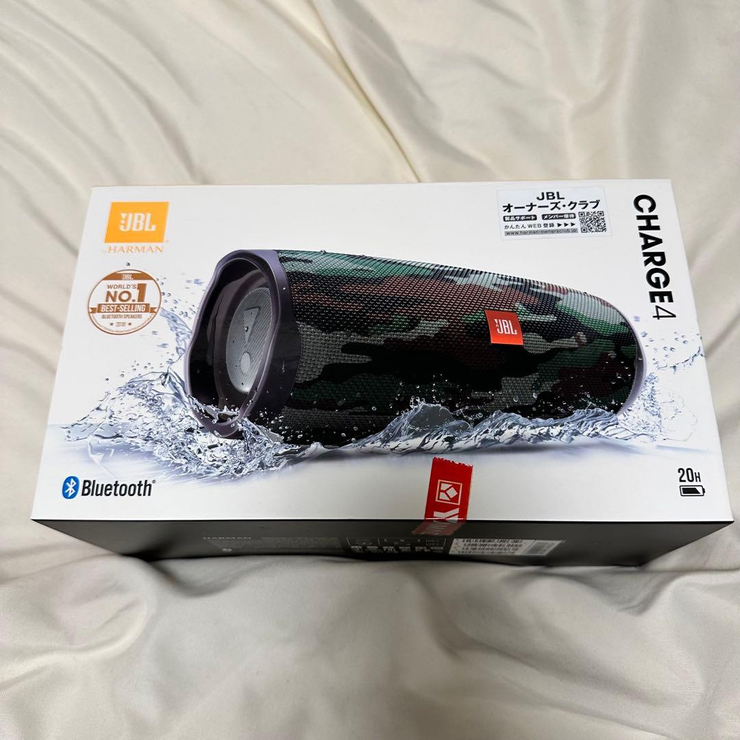 JBL CHARGE4 ポータブルBluetoothスピーカー フルセット