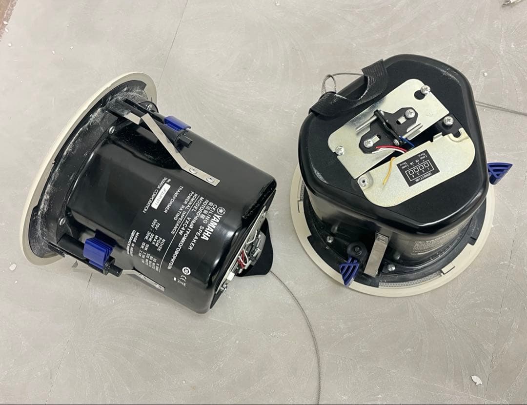 【値下げ】YAMAHA 埋込型スピーカー 二つセット