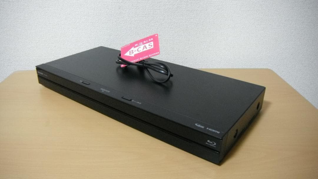 シャープ ブルーレイレコーダー 「BD-NS520」 動作品