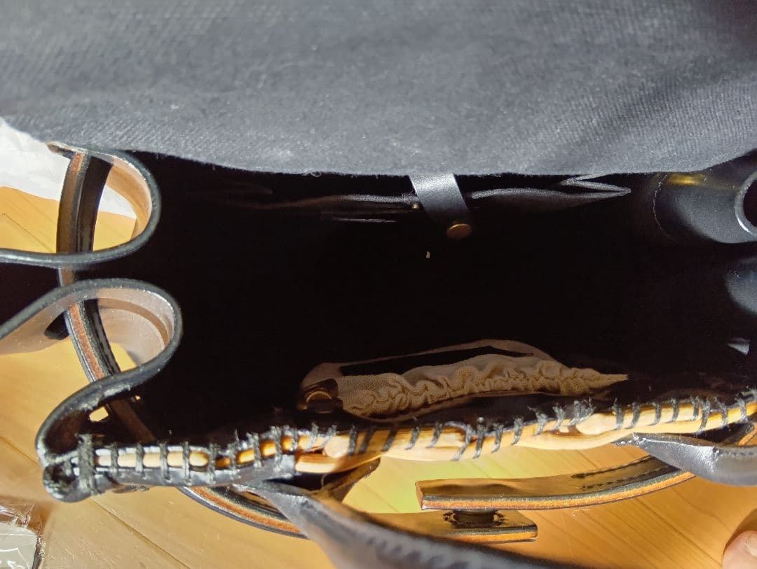 ebagos エバゴス　スタイリストバッグ BLACK カゴバーキン