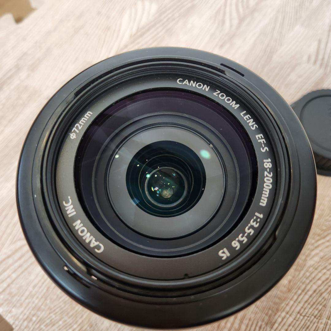 レンズ(ズーム) canon zoom ef-s 18-200mm 1:3.5-5.6 IS