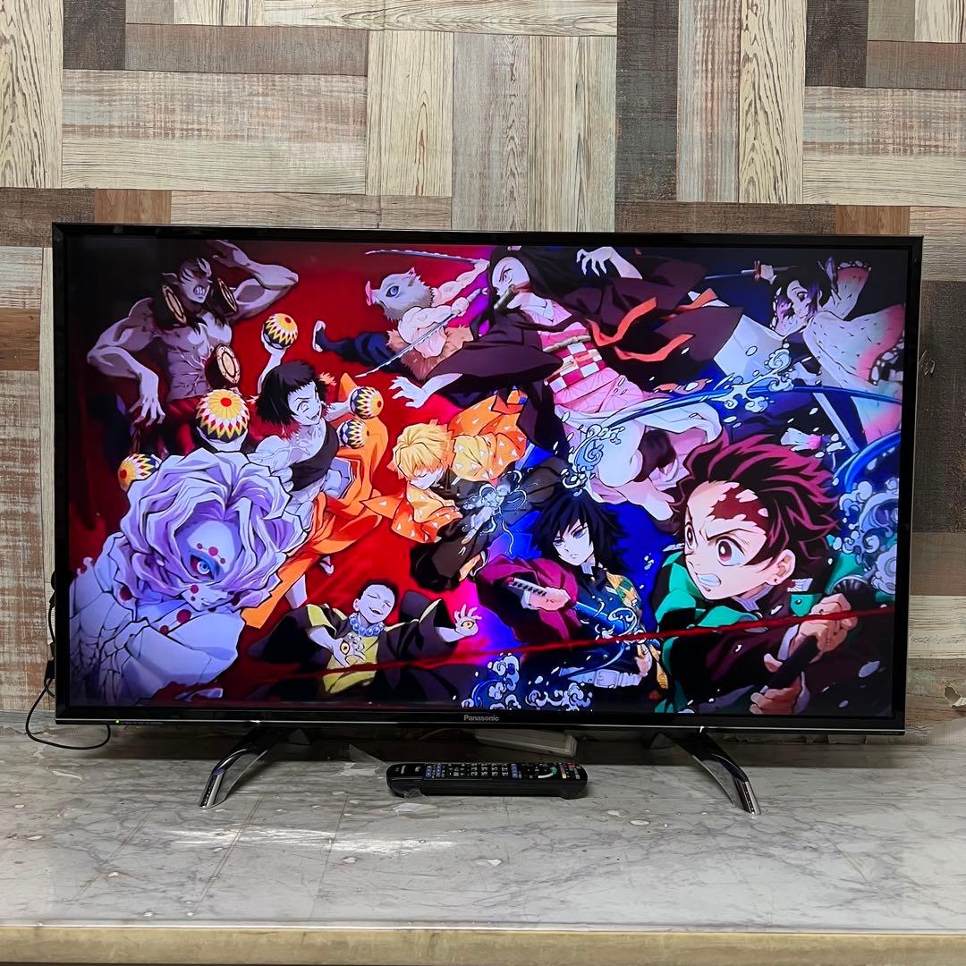 即日受渡❣️全国送料込パナソニック43型4K液晶テレビネット動画アプリ搭載