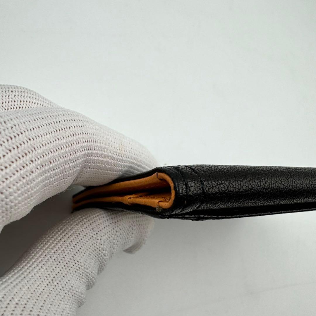 未使用✨PORTER 名刺入れ　ブラック　本革　保存箱付き