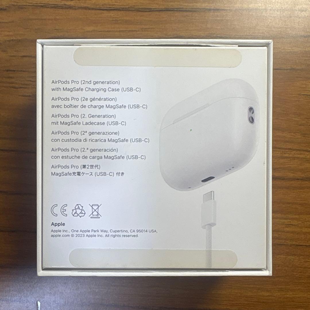 MTJV3J/A AirPodsPro2 MagSafe対応　usbcケース付き