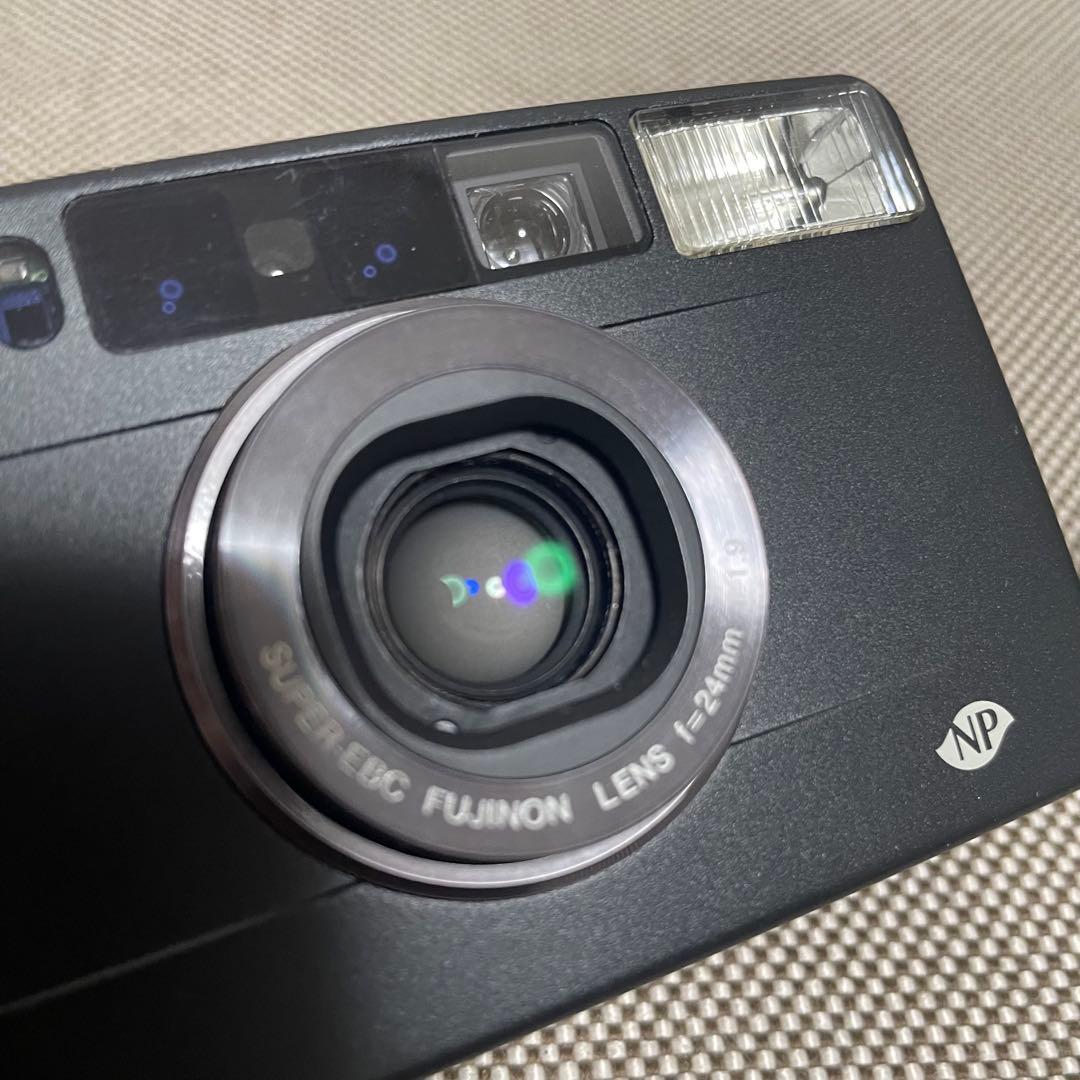 【完動美品】FUJIFILM NATURA 1.9 コンパクトカメラ ブラック