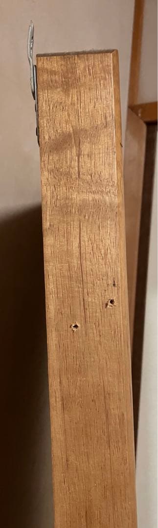 レトロアンティーク壁掛け鏡スリッパ収納付き