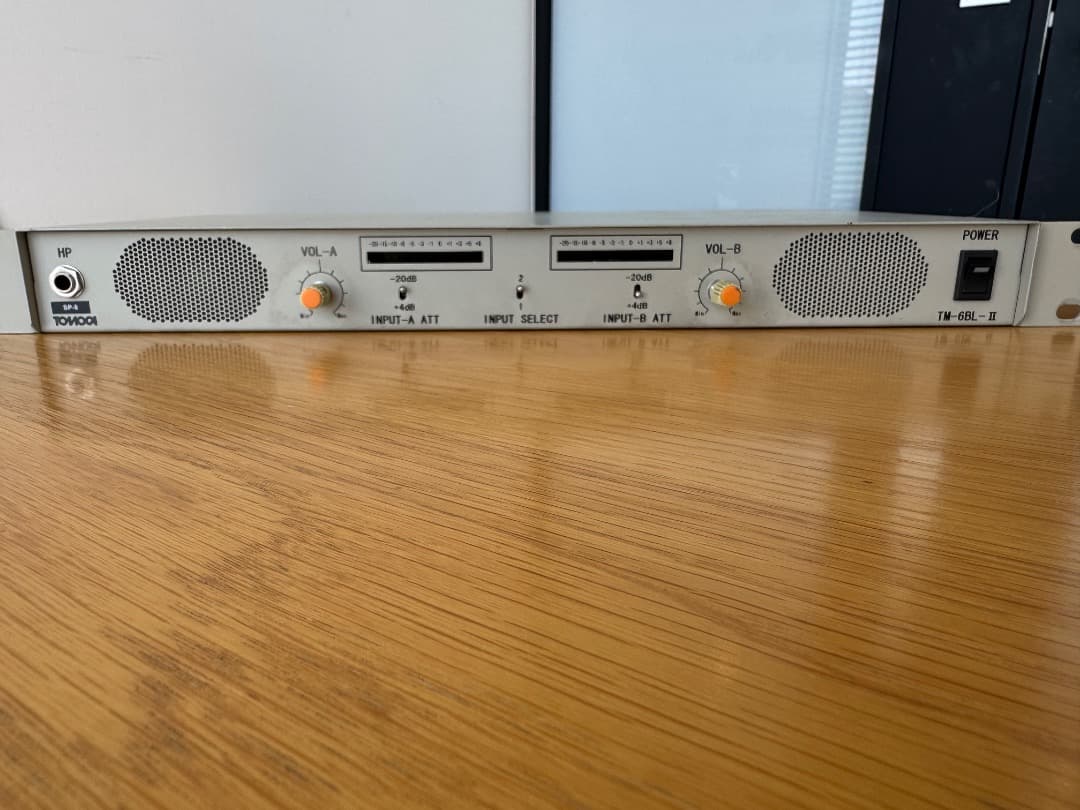 トモカ　TOMOCA TM-6BLII ラックマウント　スピーカー