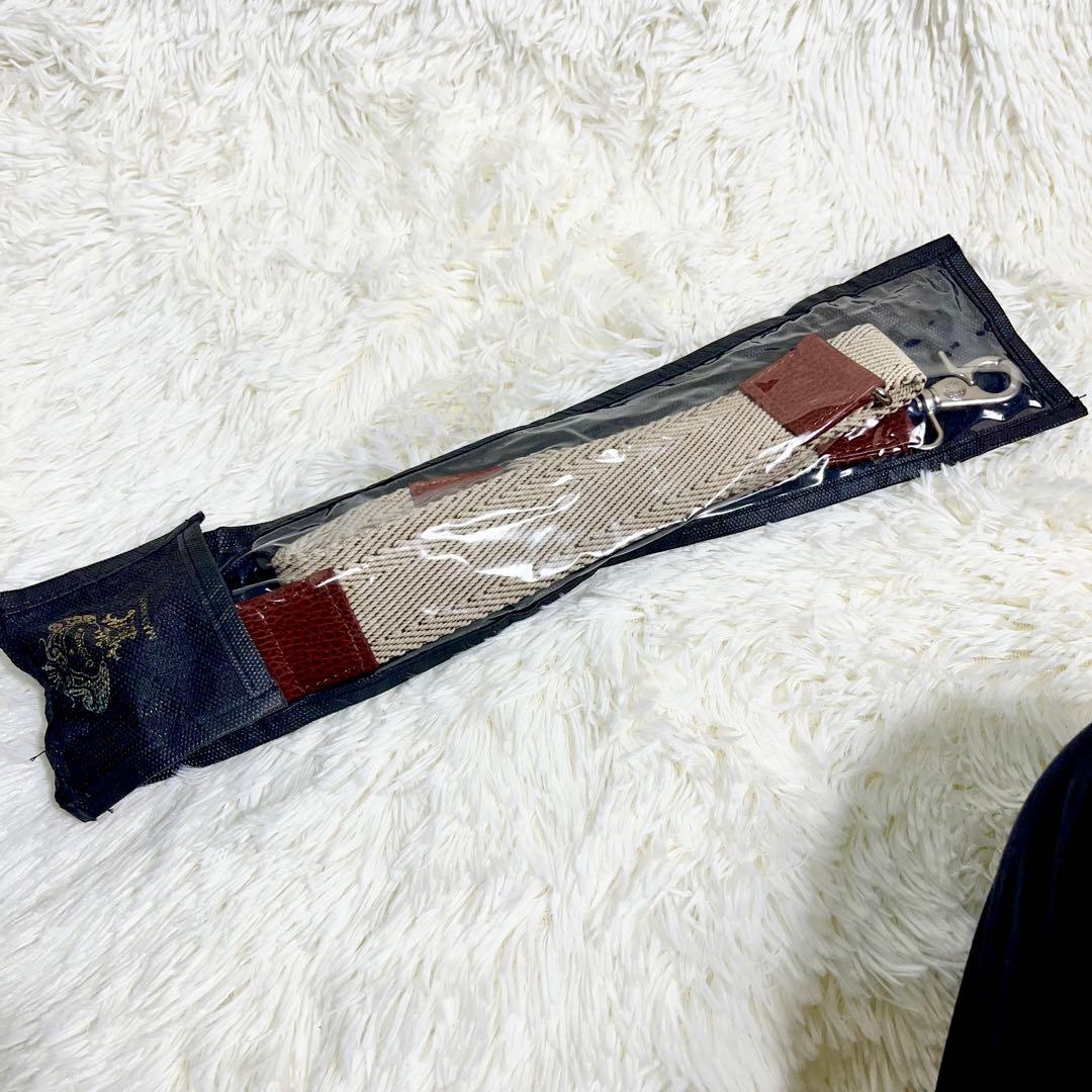 【希少デザイン】Orobianco 2WAY ビジネスバッグ　レザー　千鳥格子