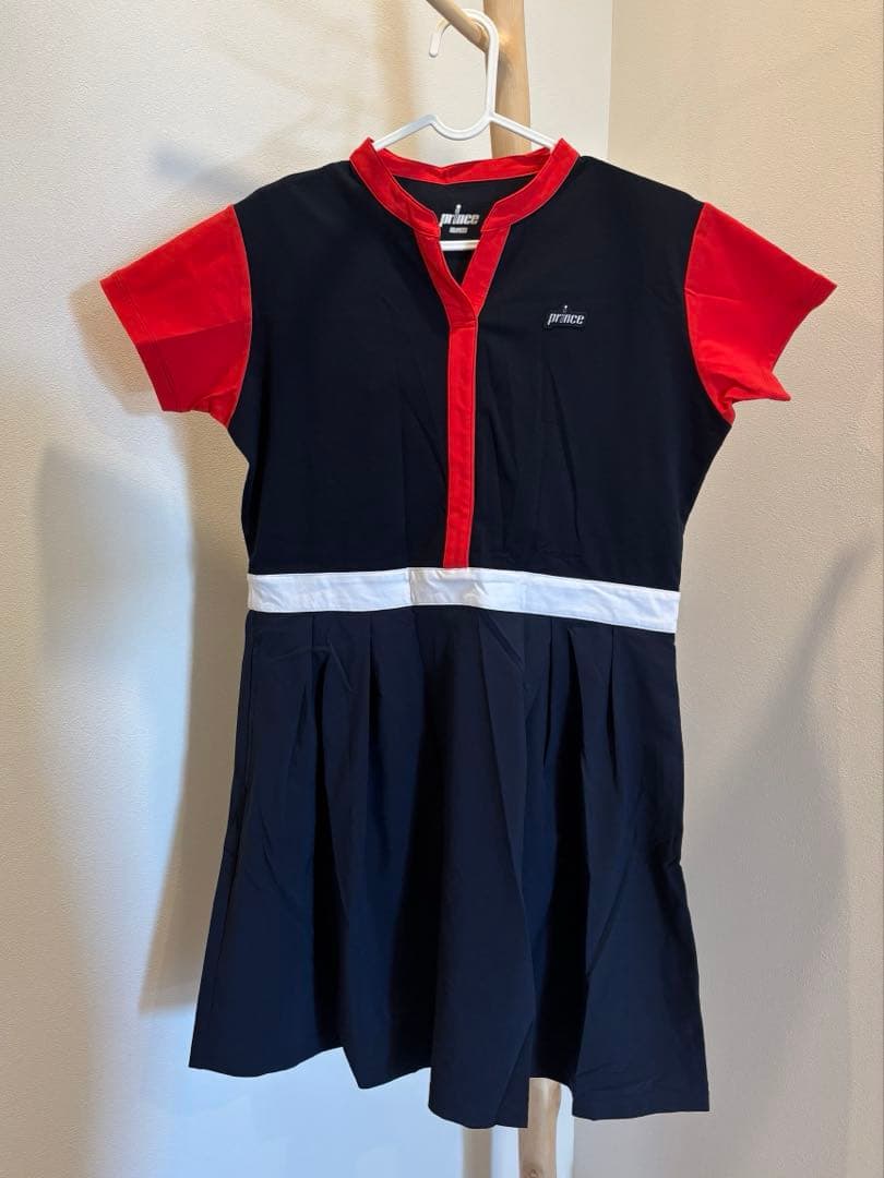 Prince ワンピースウェア　ネイビー/レッド