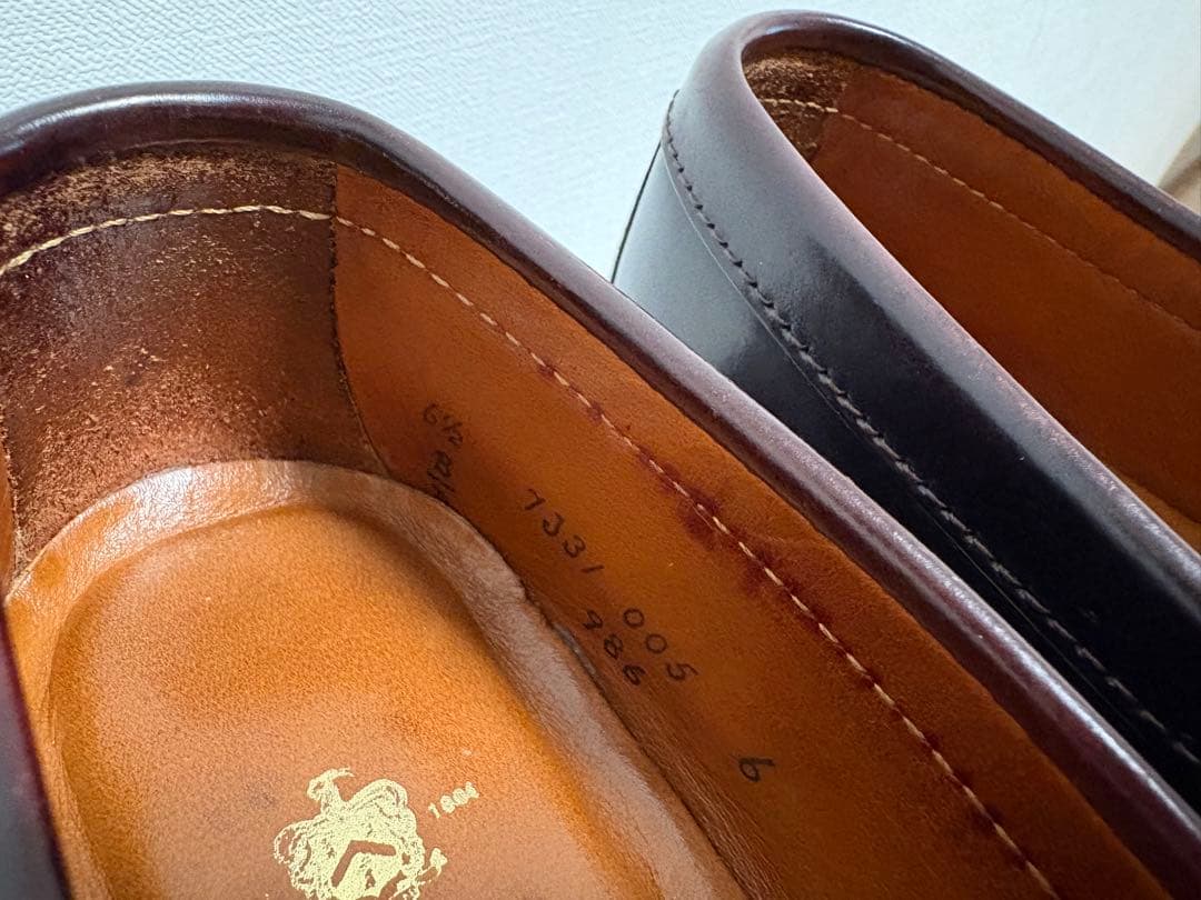 オールデン　986 ペニーローファー 6 1/2