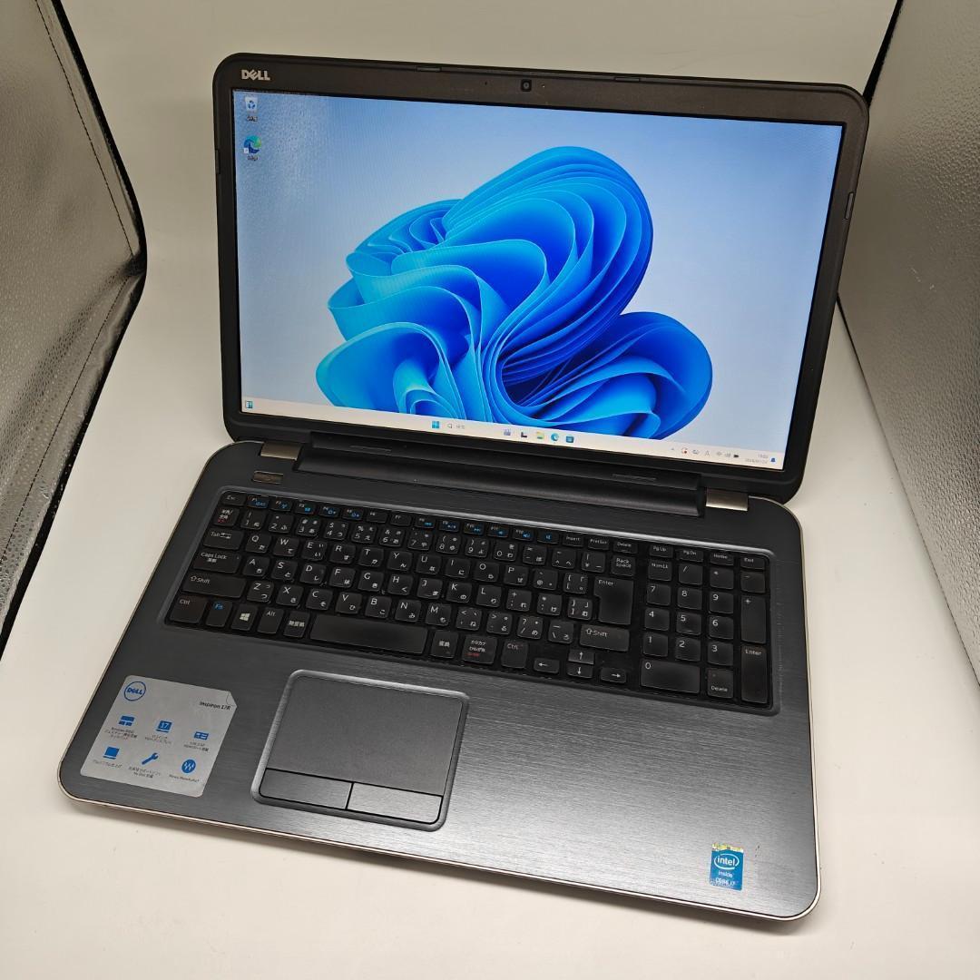 【DELL】高性能i7 SSD256GB 16GB 17.3インチ ノートPC