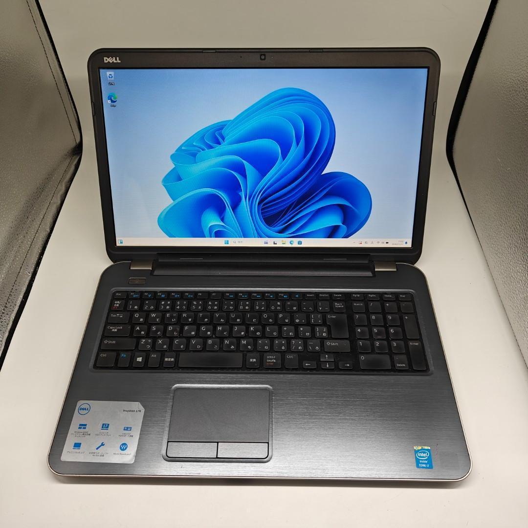 【DELL】高性能i7 SSD256GB 16GB 17.3インチ ノートPC