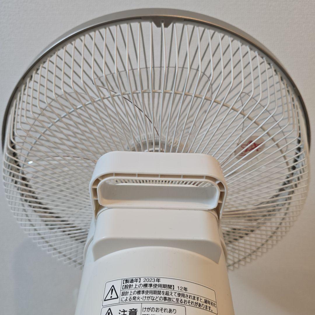 【ほぼ未使用】パナソニック　F-CW339-N　DC扇風機　2023年製