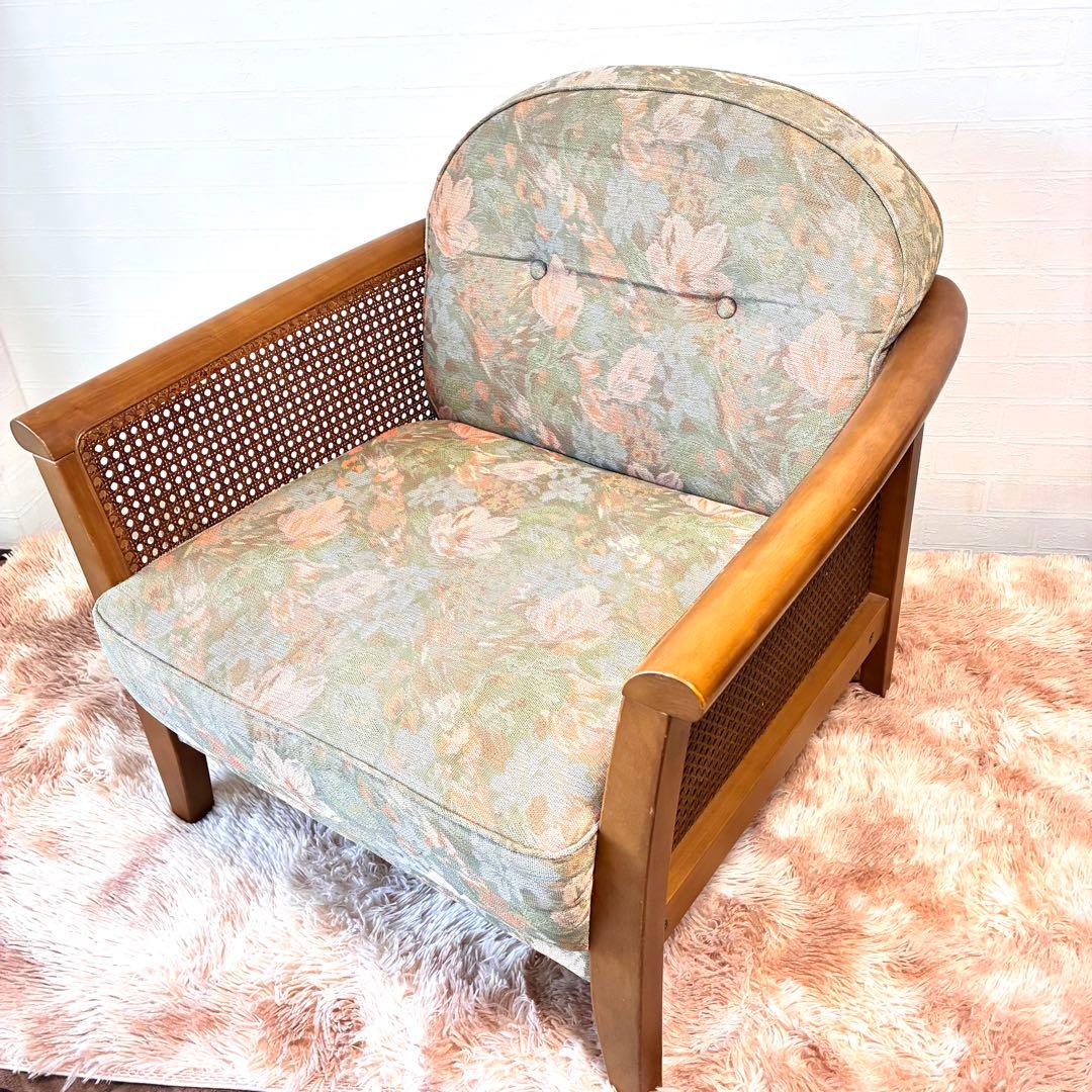 大阪市北東部✨配送あり✨カリモク シングルソファ 1人掛けソファ2脚セット