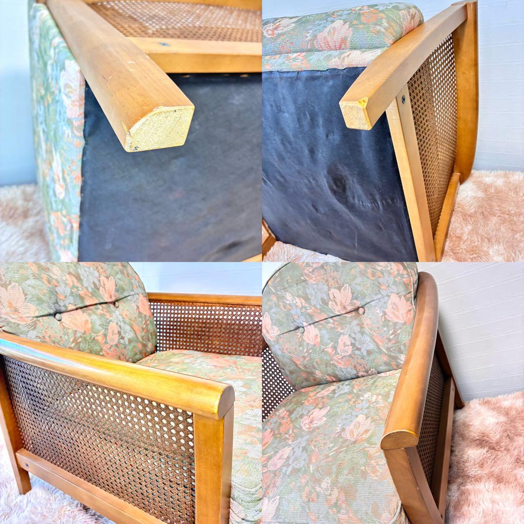 大阪市北東部✨配送あり✨カリモク シングルソファ 1人掛けソファ2脚セット