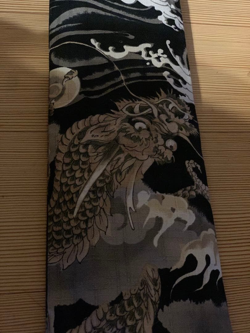 日本舞踊 櫂 専用保存袋 お稽古 歌舞伎 古都 龍神 お釈迦様 レトロ お正月