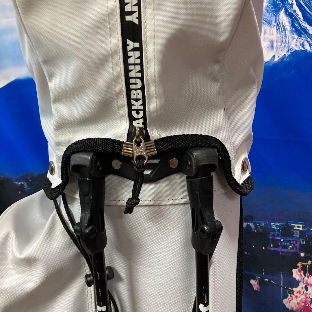 寶BU-1086 JACK BUNNY スタンド式 キャディバッグ ホワイト