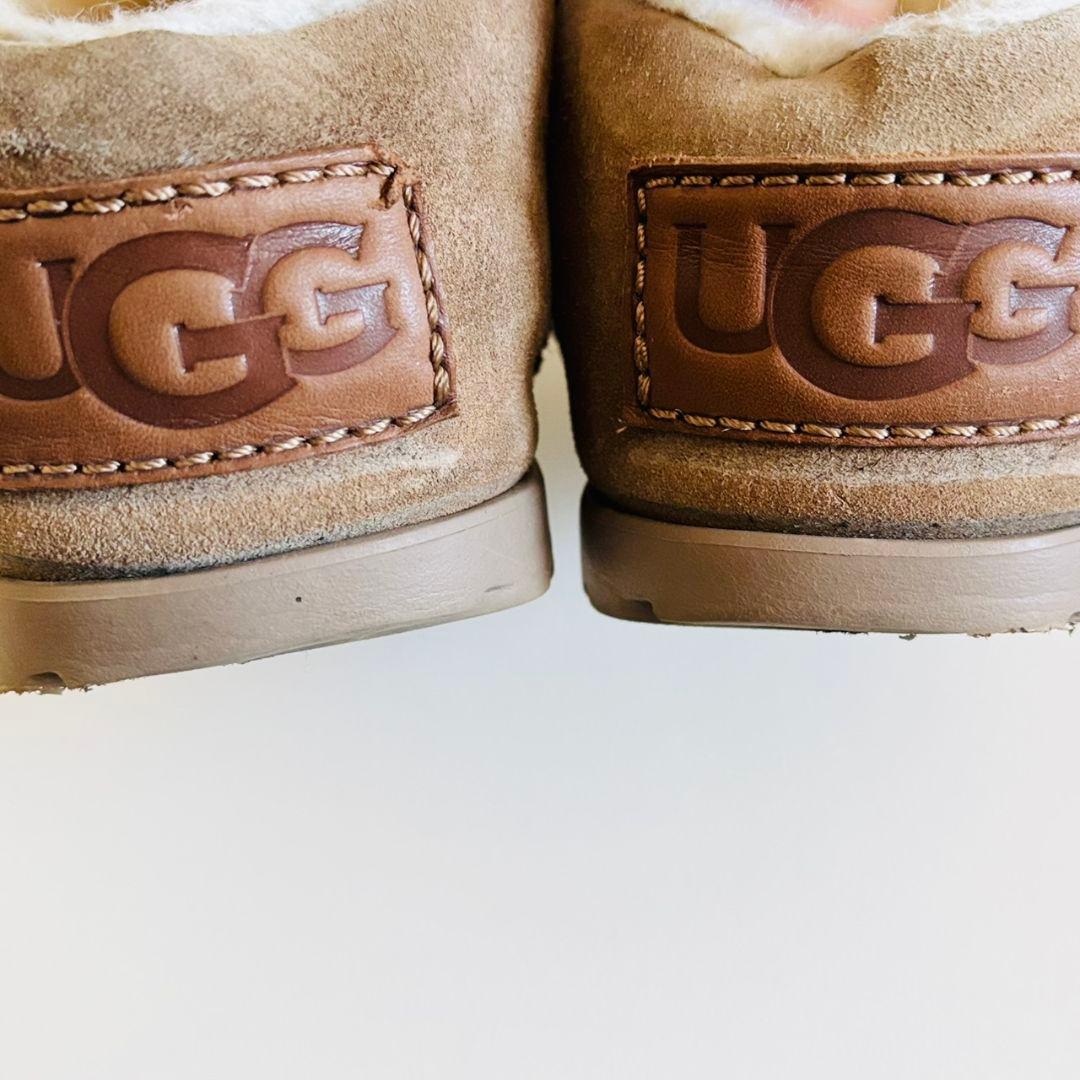 2743 UGG アグ パンプドスライド　ムートンブーツ