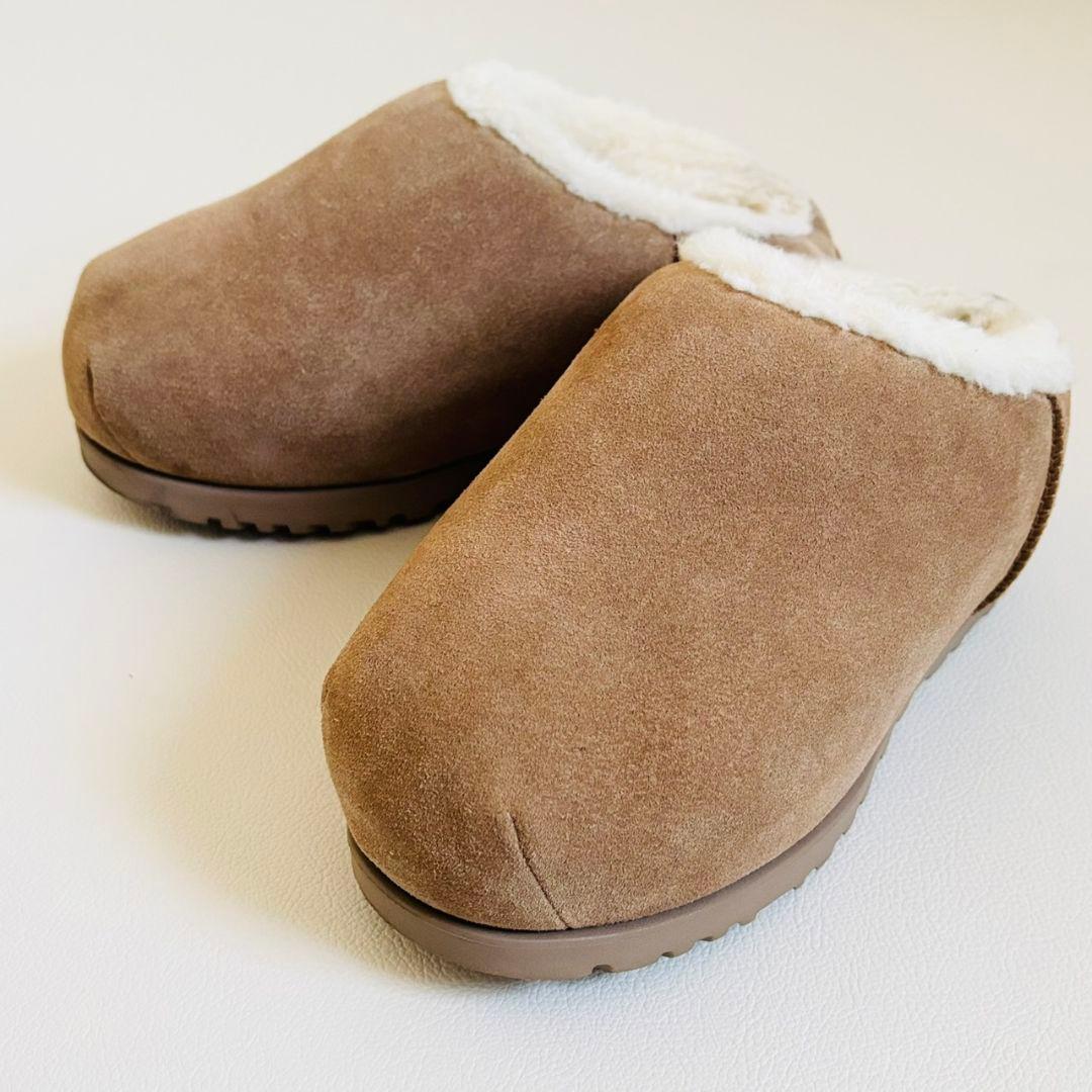 2743 UGG アグ パンプドスライド　ムートンブーツ