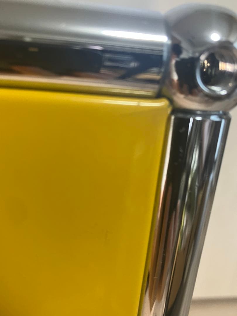 USM Haller/USM ハラー サイドテーブル 2段キャビネット/イエロー