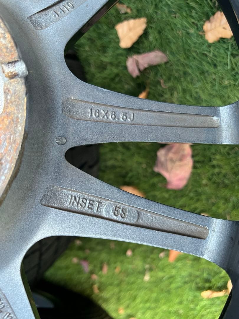 なまちゃオデッセイ 社外ホイール スタッドレス(金曜引き取り限定)