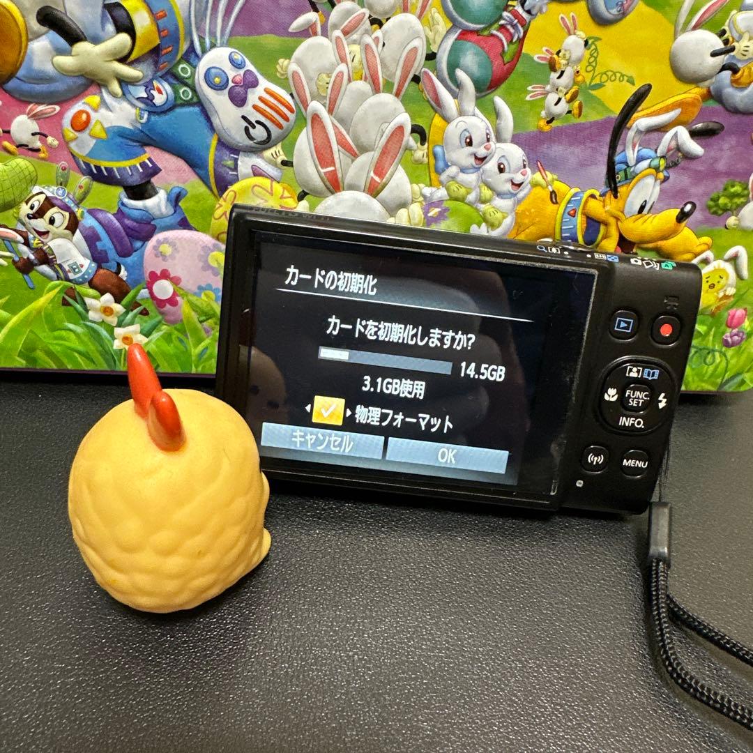 美品　キャノンCanon IXY650 ブラック　Wi-Fi機能 動作品