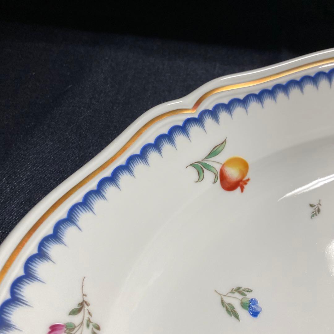 リチャード ジノリ　イタリアンフルーツ オーバルプラタ　大皿　アンティーク　お皿