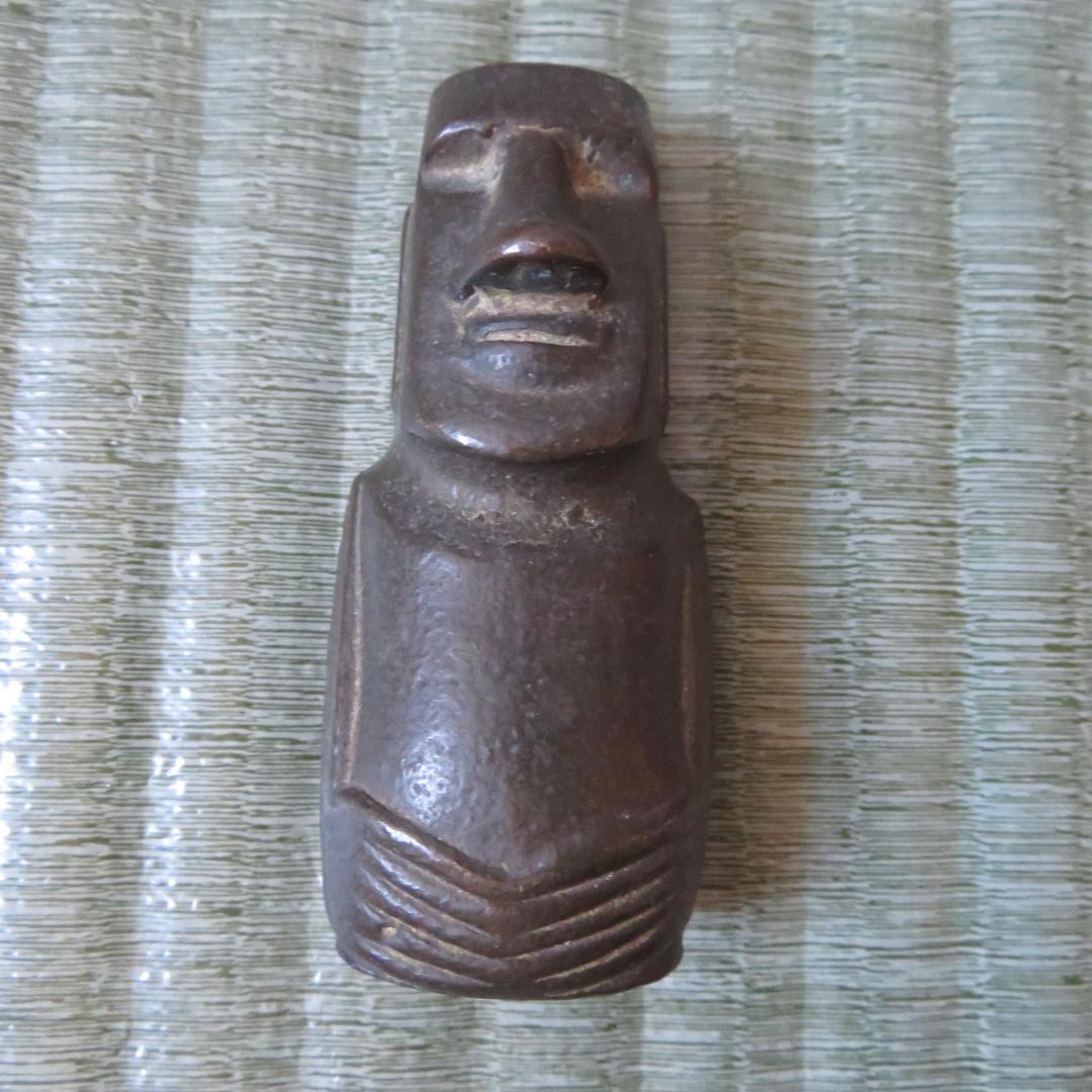 昭和レトロ　　モアイ像　　　オブジェ　　置物　　インテリア