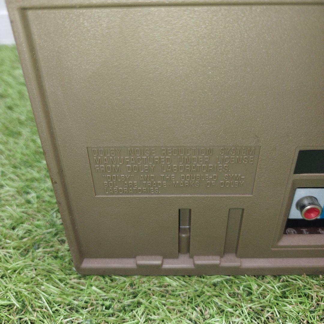 カセットレコーダー ステレオダブルカセットデッキ　Technics-M202