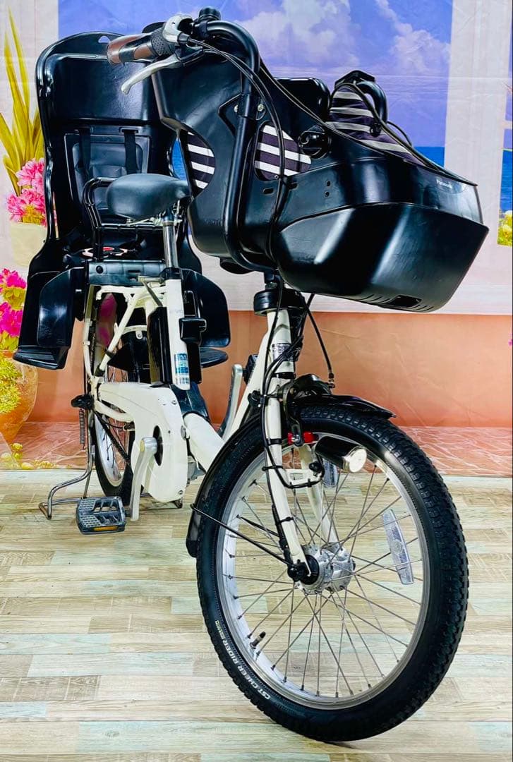 限定価格！ギュット⭐️12AHパナソニック子供乗せ電動アシスト自転車Y2269