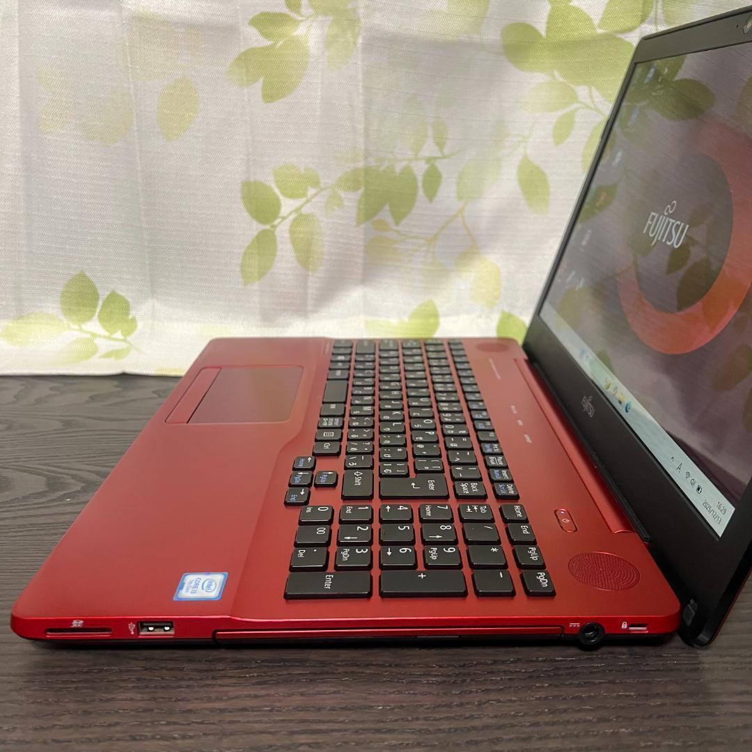 コスパ◎富士通 LIFEBOOK✨オフィス付☆SSD256GB☆8GB☆i3