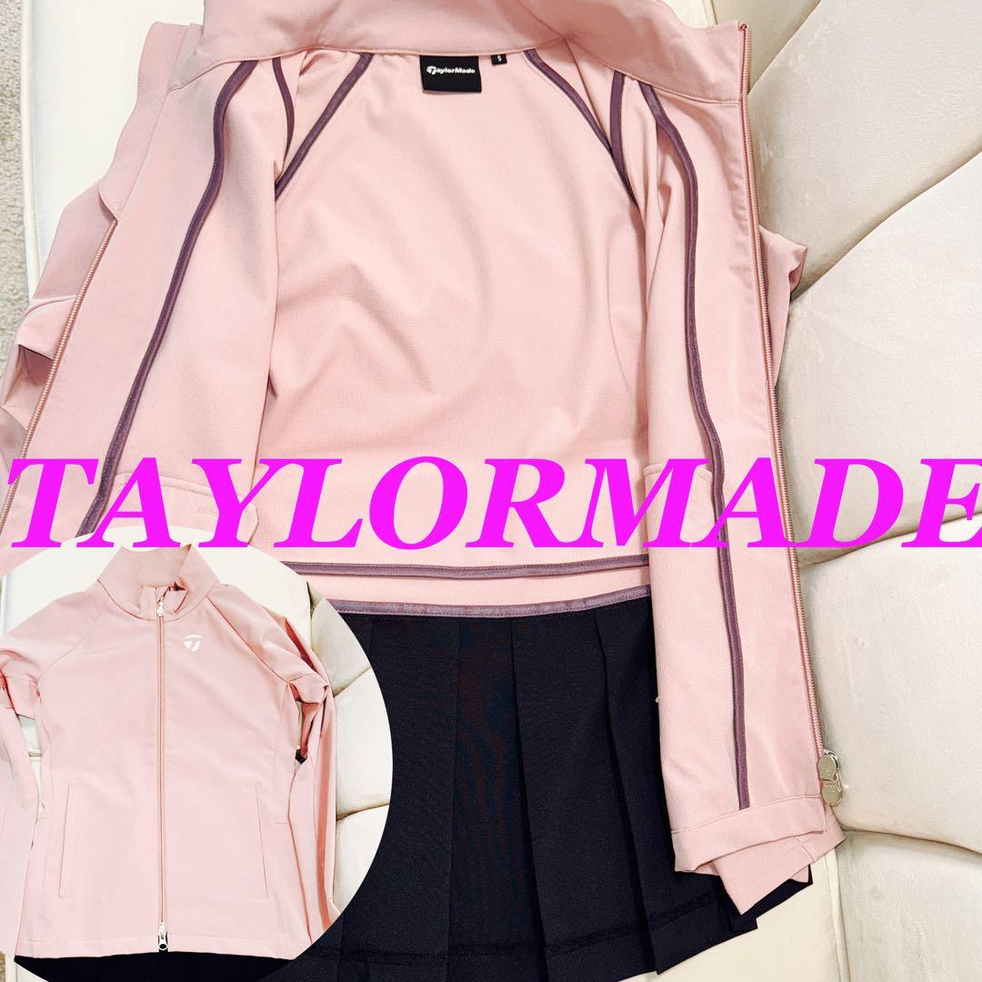 ☆【Taylor Made】シングルレイヤーウインドジャケット ストレッチピンク