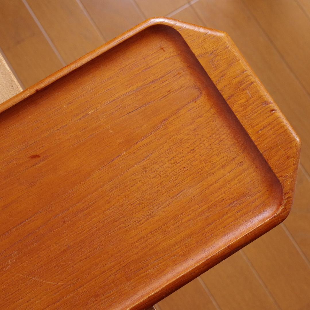 スウェーデン製 チーク Teak 木製 トレイ プレート トレー お盆 北欧