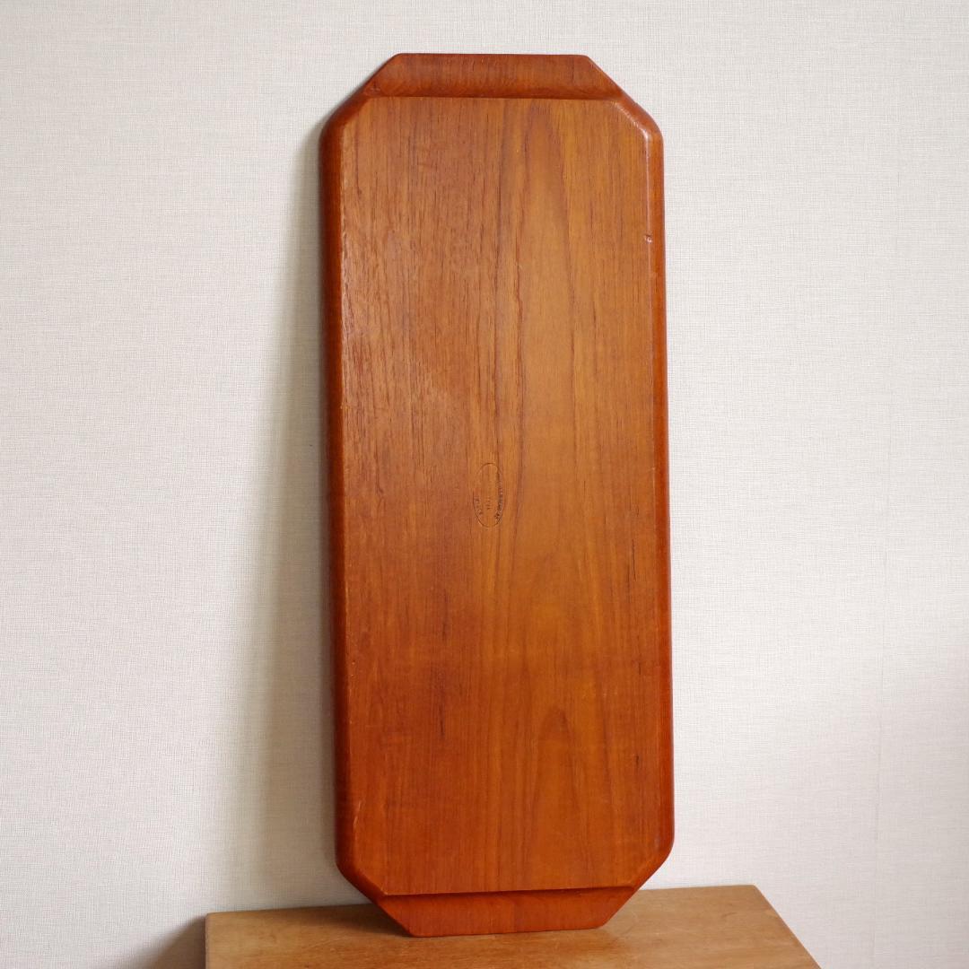 スウェーデン製 チーク Teak 木製 トレイ プレート トレー お盆 北欧
