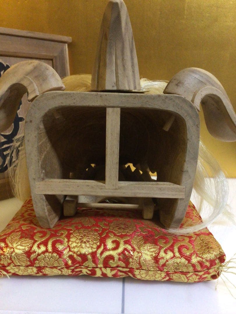 獅子頭 共箱付き 厄除け