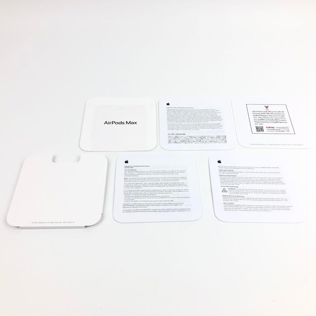 ほぼ未使用 Apple AirPodsMax A3184 ヘッドホン