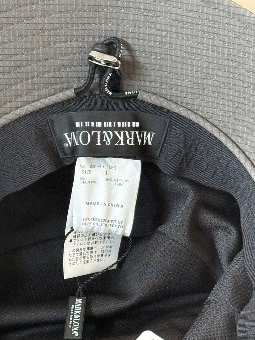 新品 ★ MARK&LONA バゲットハット 帽子 マーク&ロナ カーキ 正規品