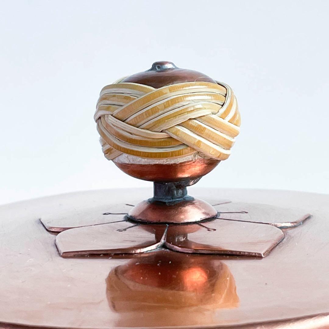 【希少】京都 有次 銅 大型やかん 江戸型 3.5L（4L）薬缶