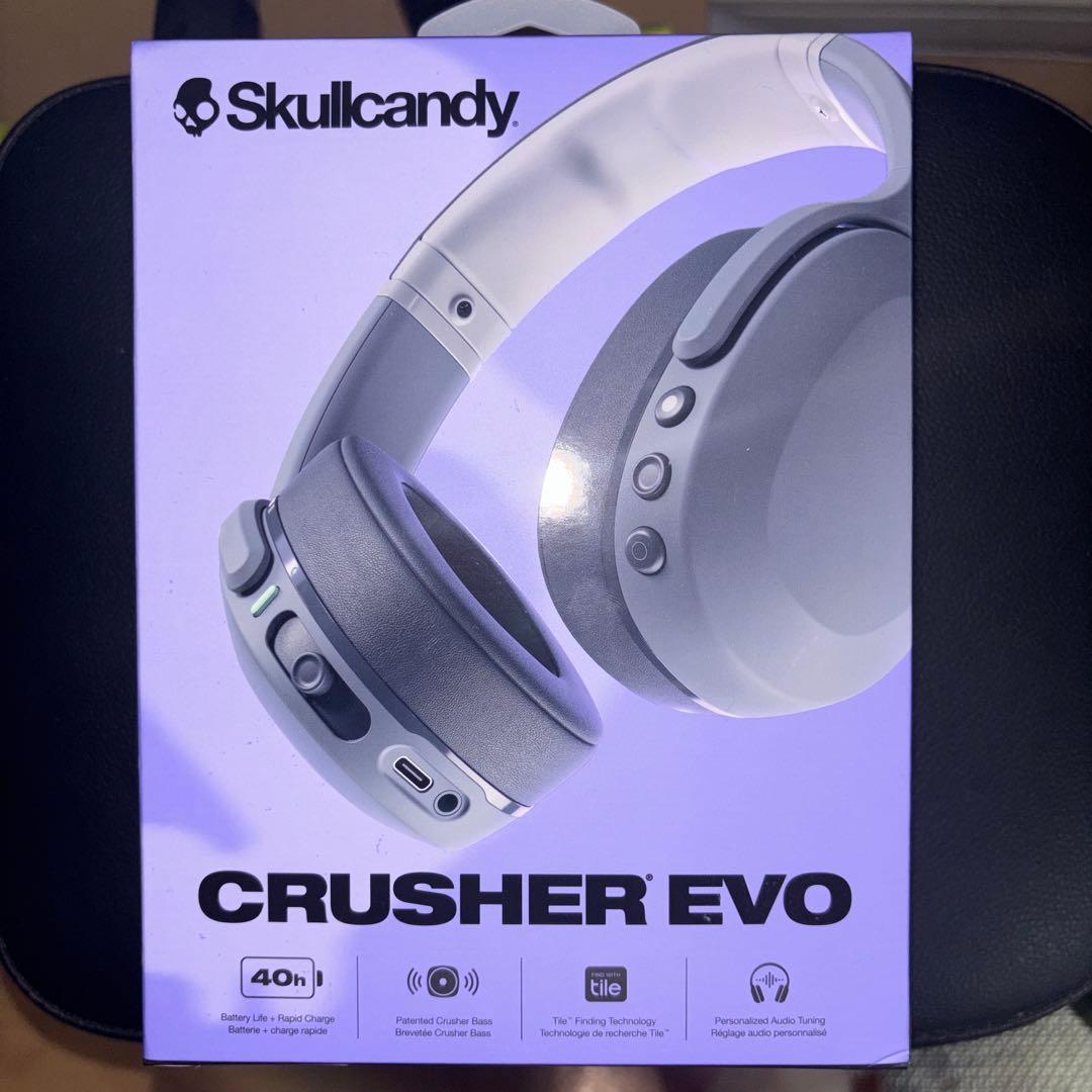 美品！ Skullcandy CRUSHER EVO ワイヤレスヘッドホン