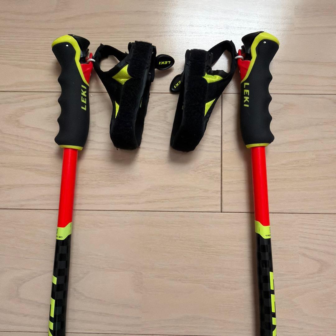 LEKI スキー　ポール　GS　ジュニア　110㎝