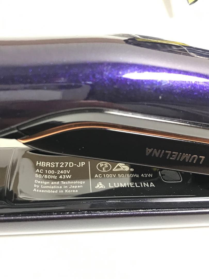 ヘアビューロン　27d Plus ストレート